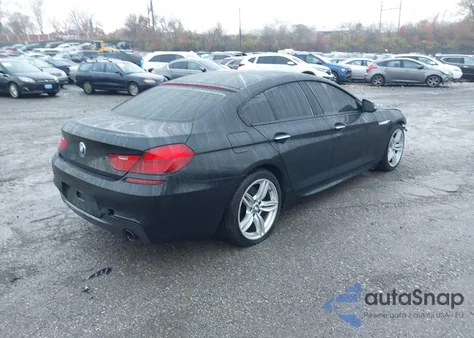 2016 BMW 640I Gran Coupe xDrive from USA, damaged, VIN WBA6D2C59GGT65504